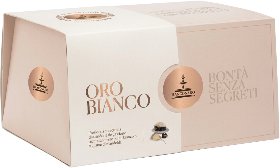 Fiasconaro Oro Bianco Panettone mit weisser Schokolade